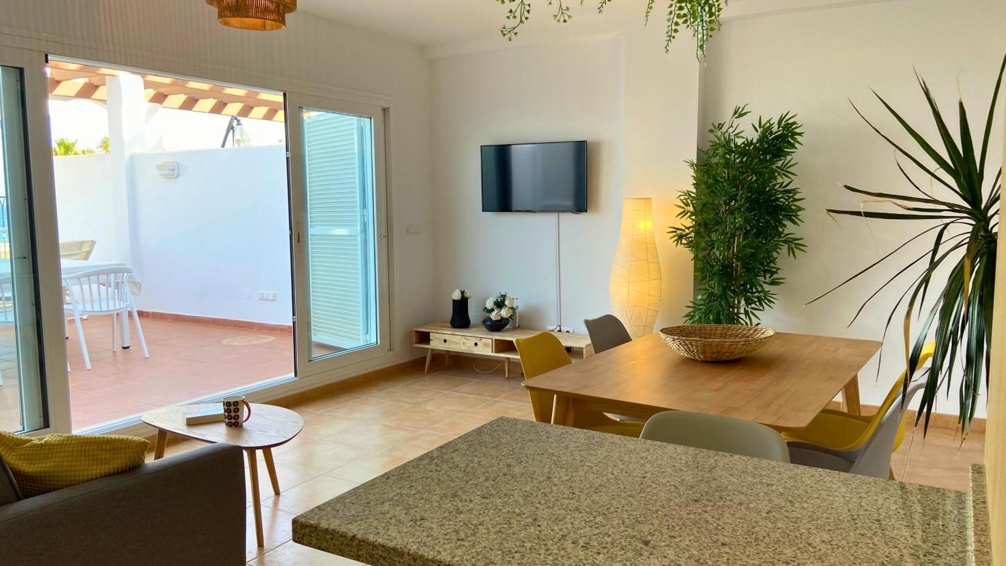 Mojacar Playa Vacacionesアパートメント エクステリア 写真